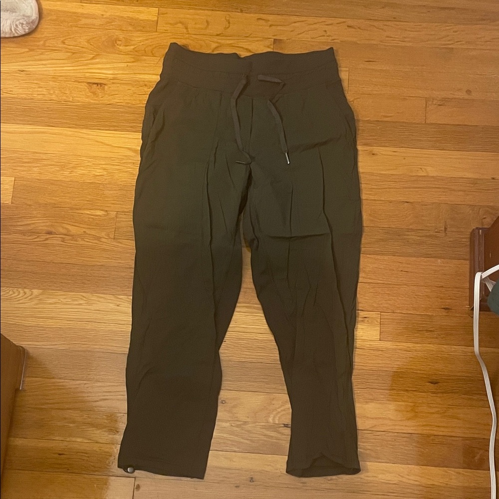 lululemon athletica Olive Green Track Joggers
